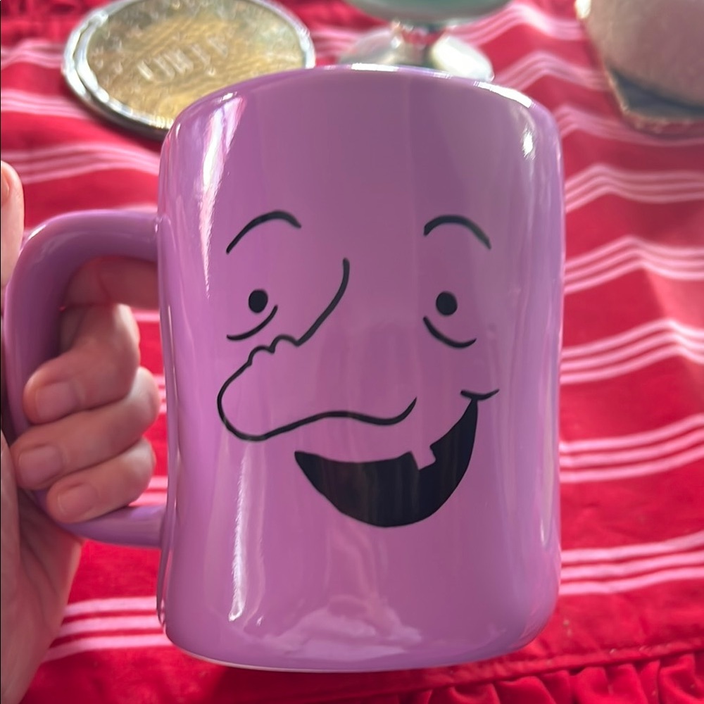 Purple Smiling Face Mug - Picture 2 of 3